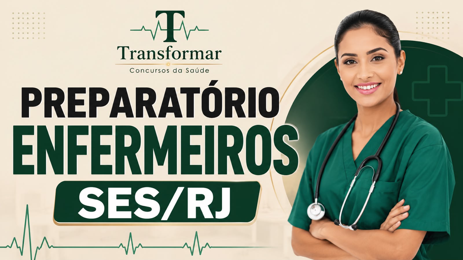 Preparatório Enfermeiros SES/RJ, do Transformar Concursos da Saúde