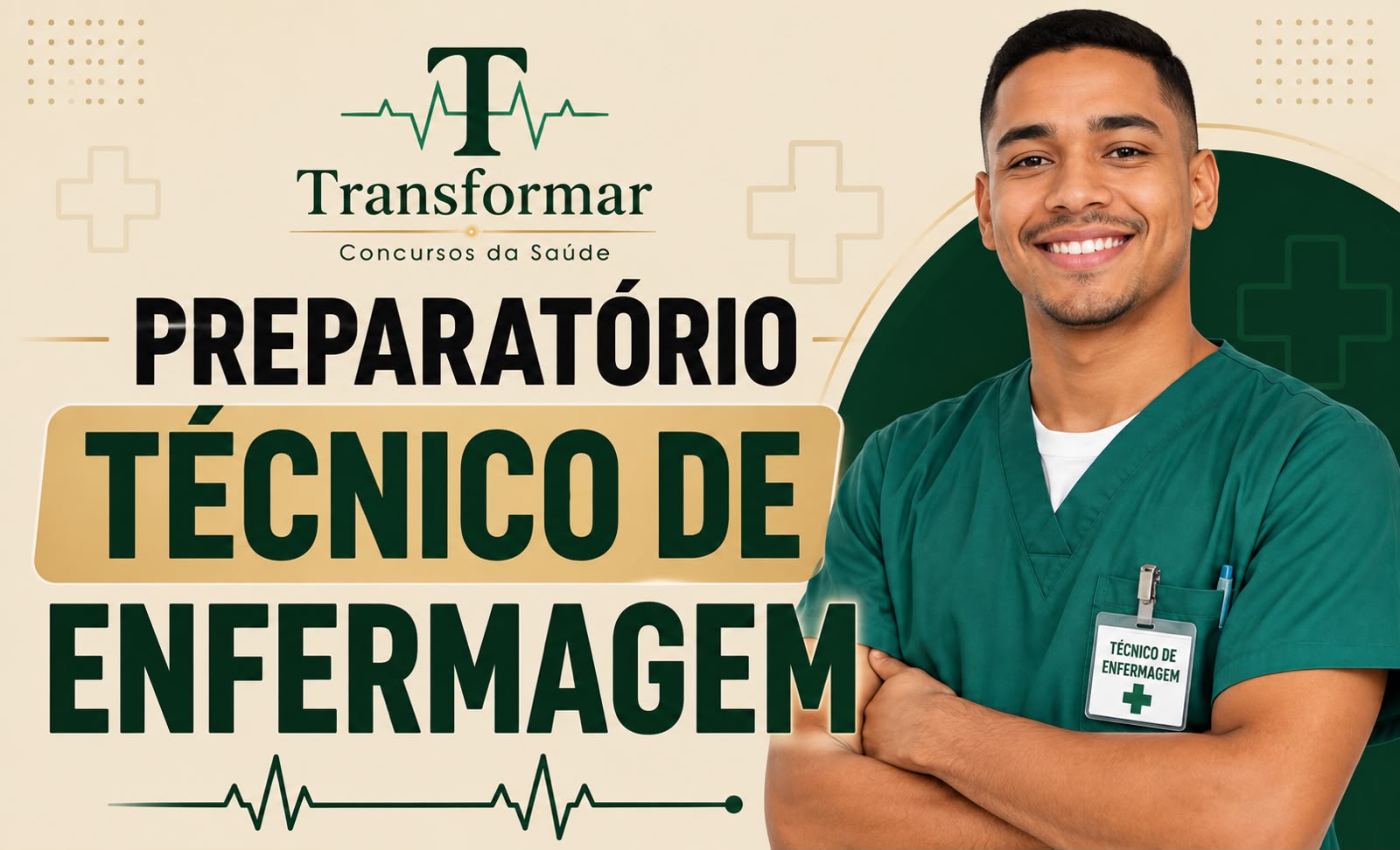 Preparatório Técnico de Enfermagem para o IASERJ, do Transformar Concursos da Saúde